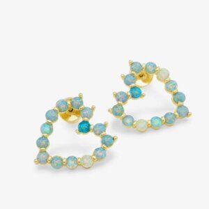 Melinda Maria She's an Icon Baby Heart Earrings